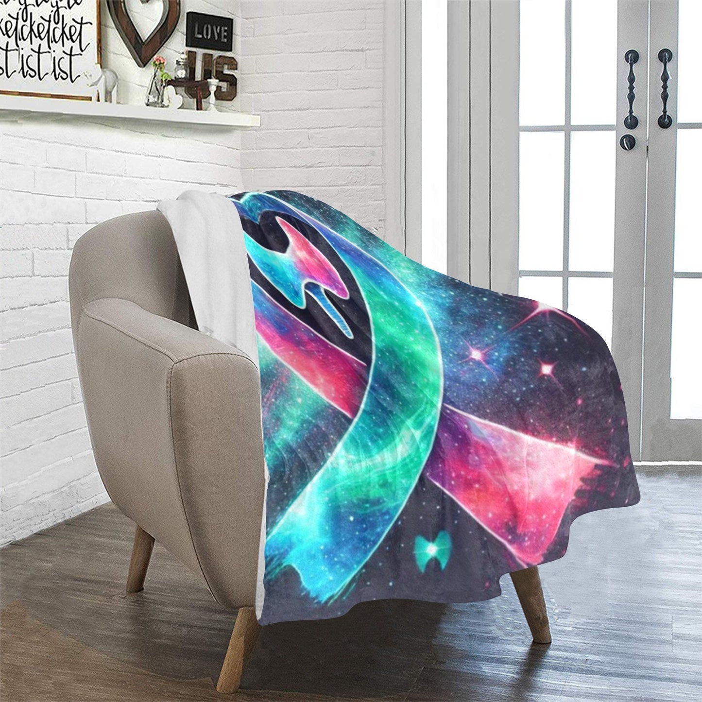 Customizable Ultra-Soft Flannel Blanket – Perfect for Cozy Nights - 32" x 48"