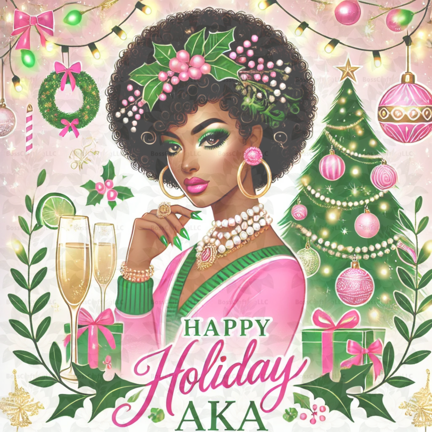 "Elegant AKA Holiday Collection – Cards, T-Shirts, Mugs, Cups & More"